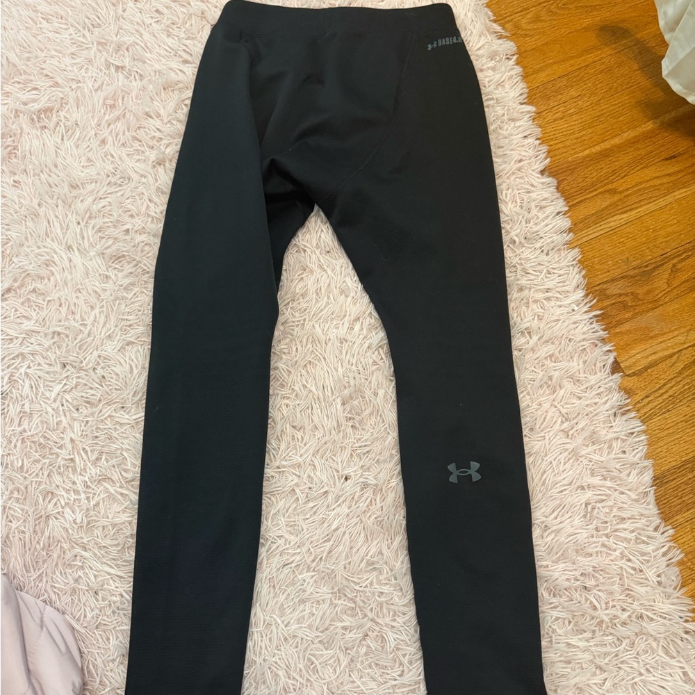Under Armour Jet Black Performance Leggings